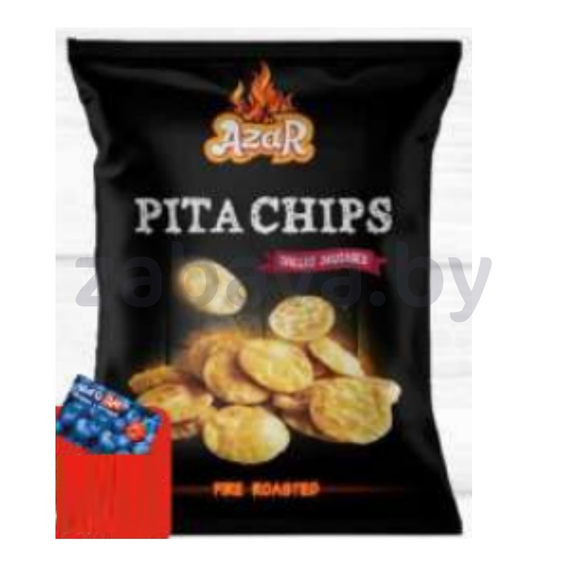 Чипсы злаковые Azar Pita Chips, копч. колбаски, 90 г