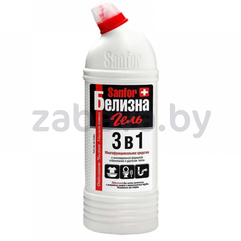 Гель чистящий Sanfor «Белизна», 1 л