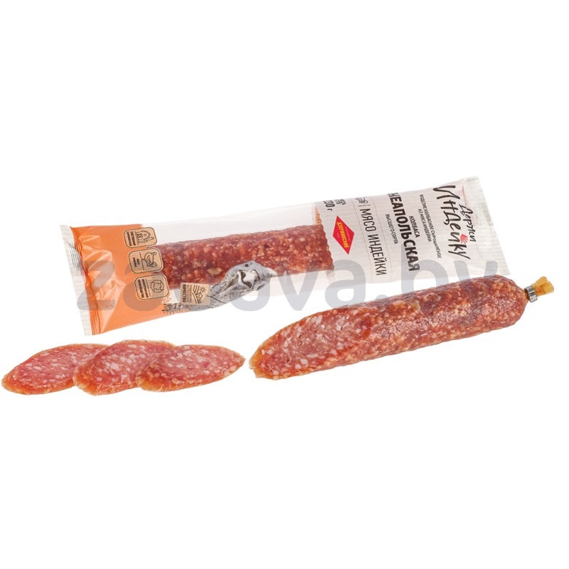 Колбаса «Неапольская», из м/инд, с/в, в/с, 230 г, «Агр-т Дзержинский»