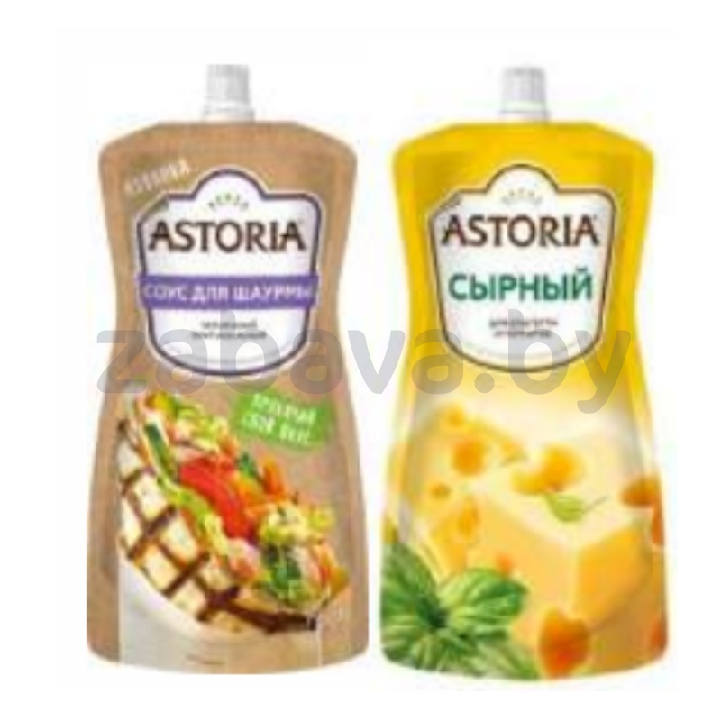 Соус майонезный Astoria, сырный или для шаурмы, 200 г,