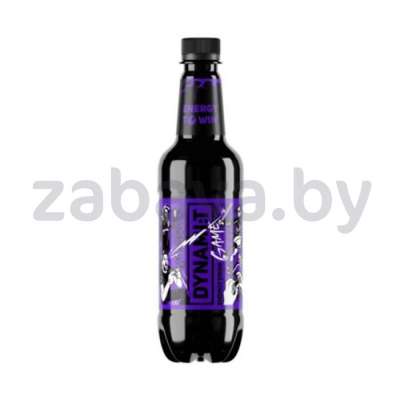 Напиток Dynamit Game Energy Drink, черника, 500 мл