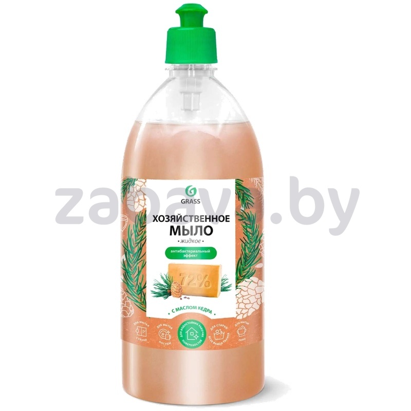 Мыло хозяйственное жидкое Grass, 1 л