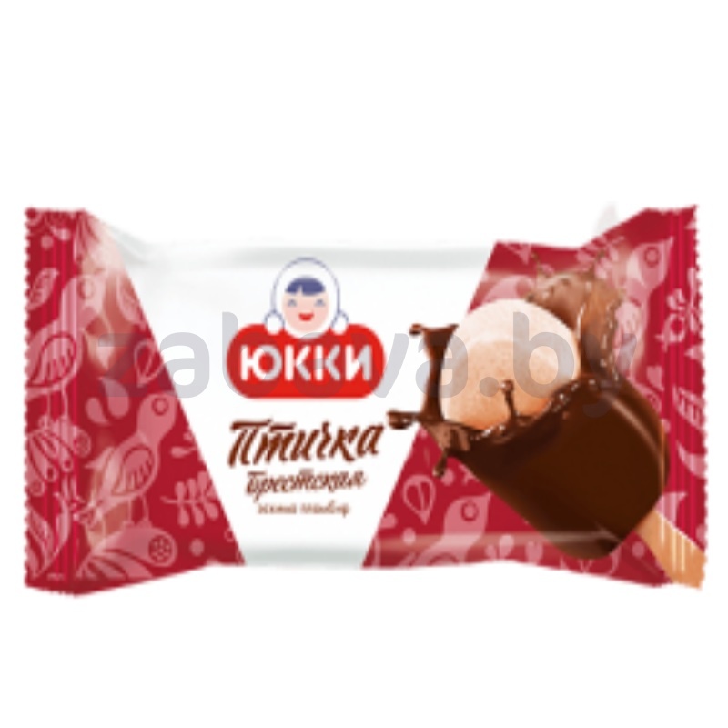 Мороженое «Юкки» «Птичка Брестская», пломбир, эскимо, 65 г