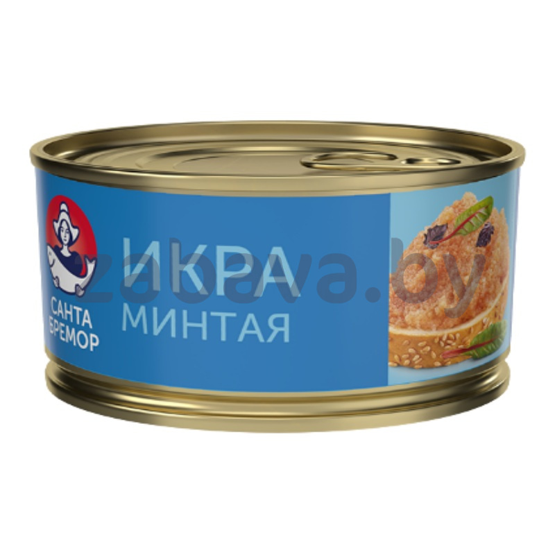 Икра минтая «Санта Бремор» «Люкс», 130 г