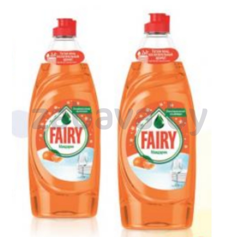 Средство для мытья посуды Fairy, мандарин, 650 мл