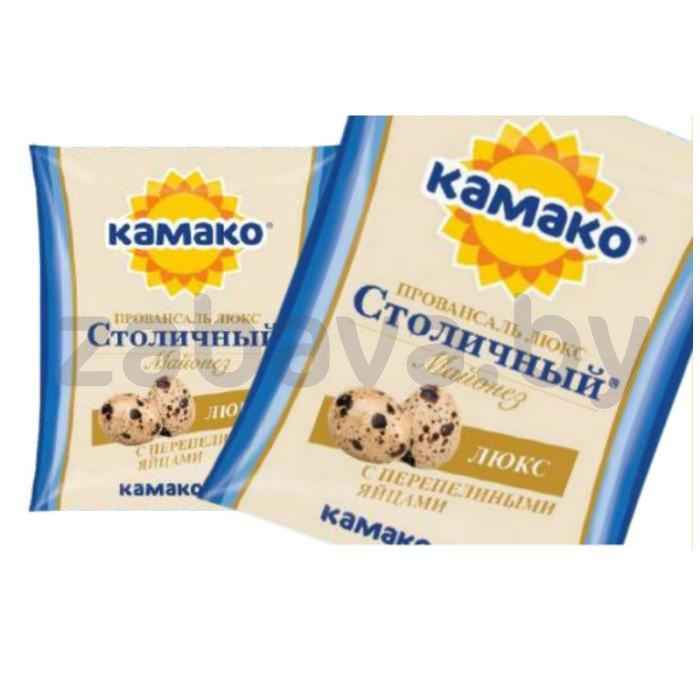 Майонез «Камако», «Провансаль столичный Люкс» с перепел. яйцами, 50%, 400 г