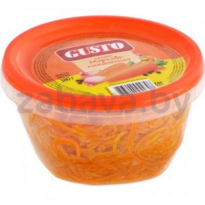 Салат Gusto, морковь пикантная, 380 г