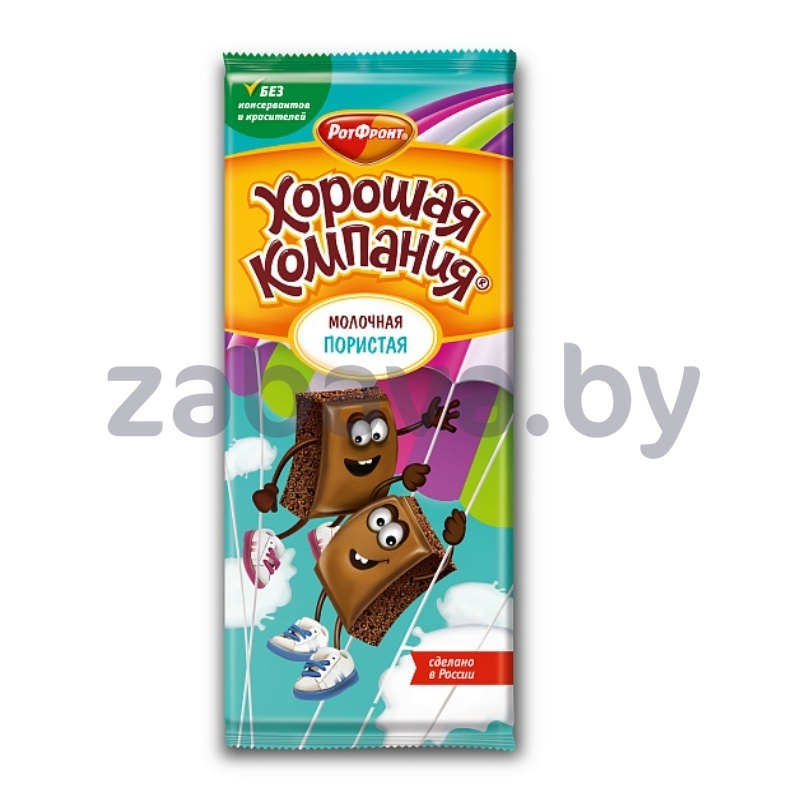 Плитка кондит. «Хорошая компания», мол. порист., 80 г