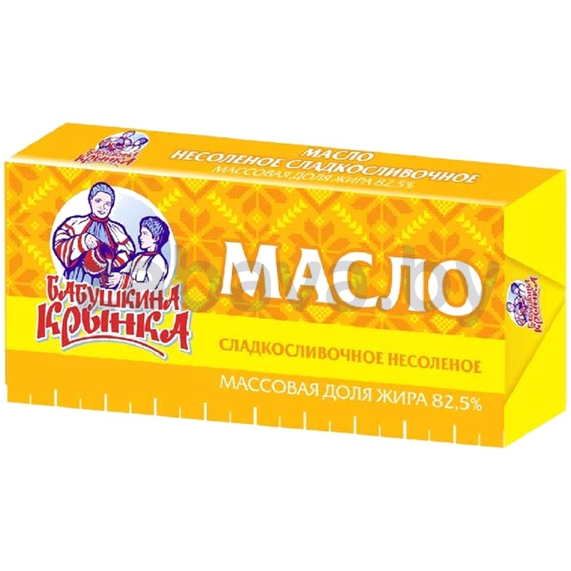 Масло сливочное «Бабушкина крынка», 82,5%, 450 г