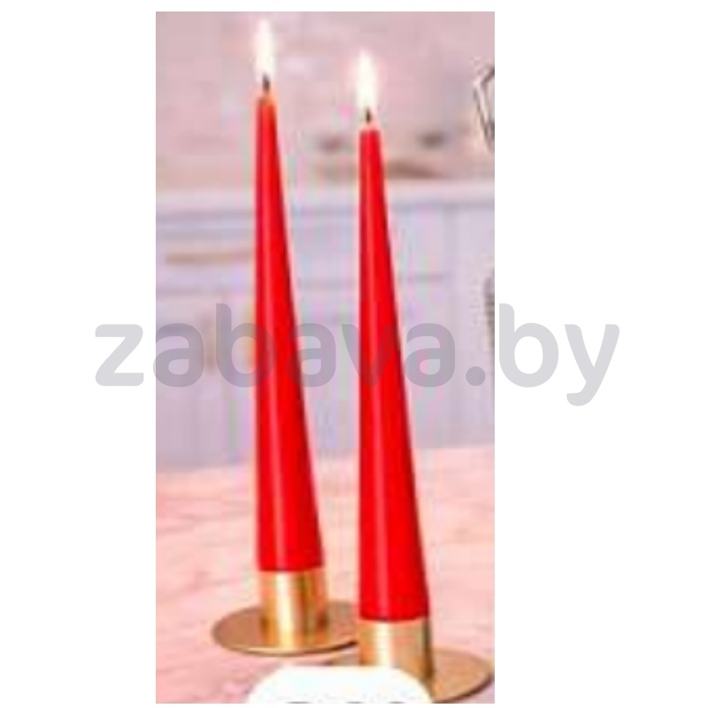 Набор свечей конусных, 2 шт.