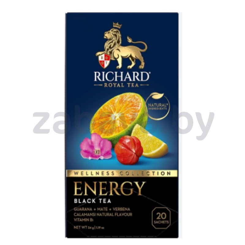 Чай черный Richard Energy, 20 пак.