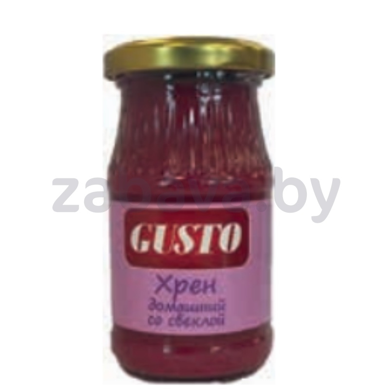 Хрен домашний со свеклой Gusto, 170 г