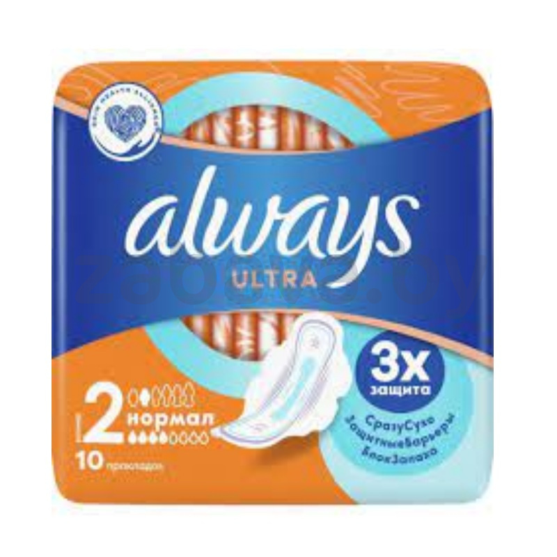 Прокладки женские Always, Ultra, 10 шт.