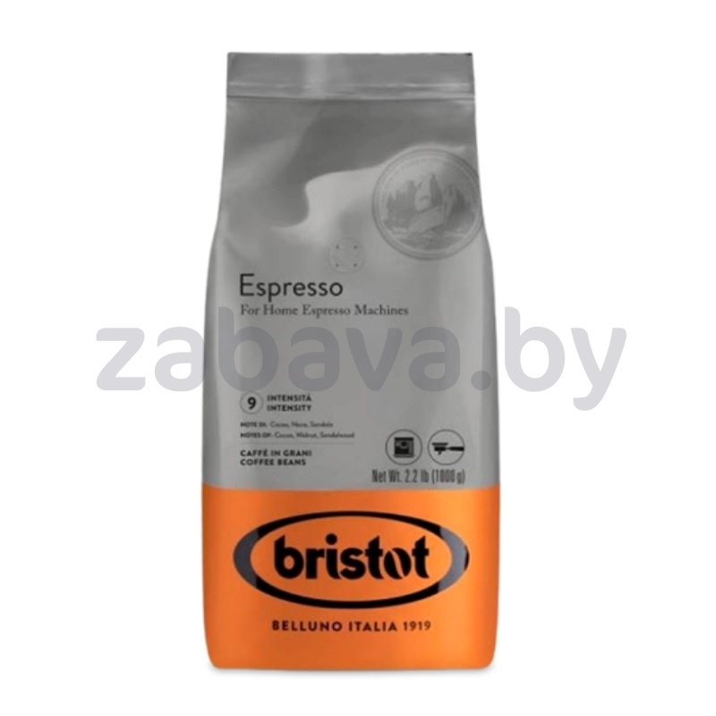 Кофе Bristot Espresso, в зернах, 1 кг