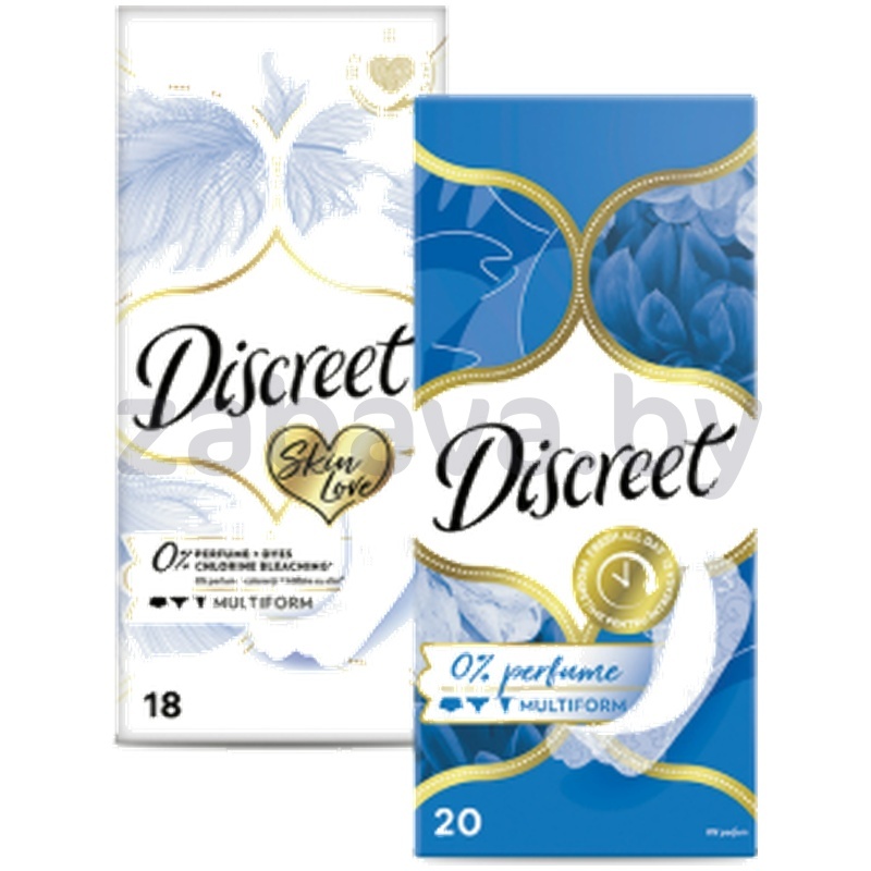 Прокладки Discreet, 18/20 шт., в ассорт.