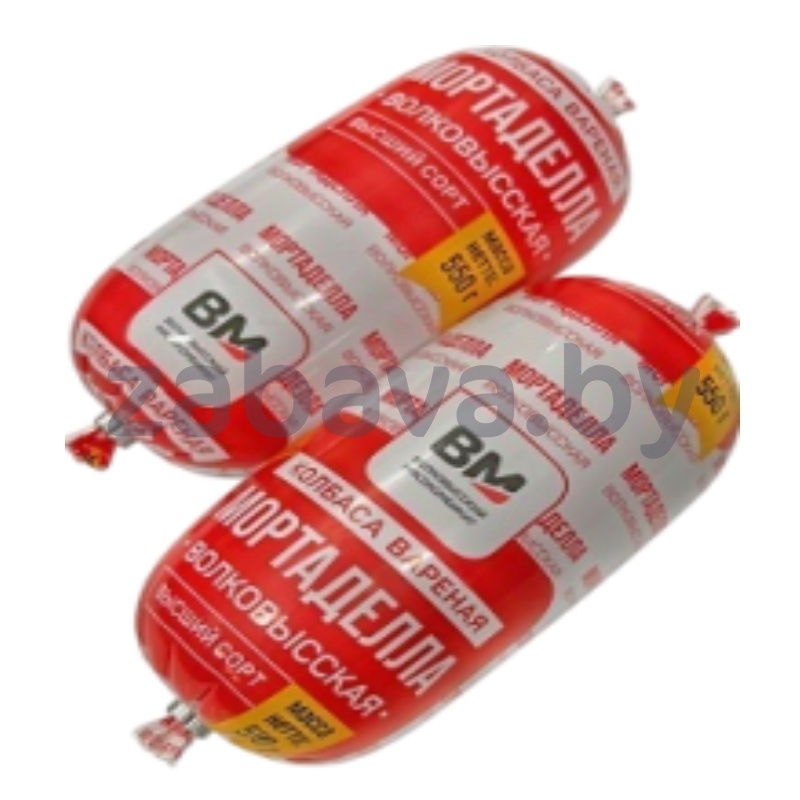 Колбаса «Мортаделла Волковысская», вар., в/с, 550 г, «Волковысский» МК