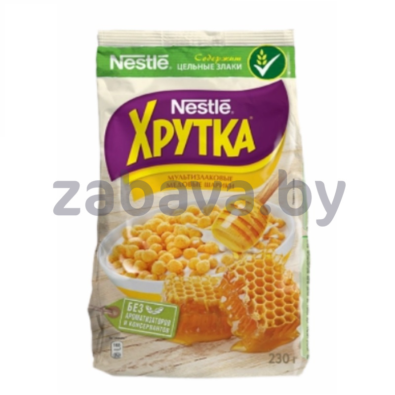 Готовый завтрак «Хрутка», медовые шарики, 230 г