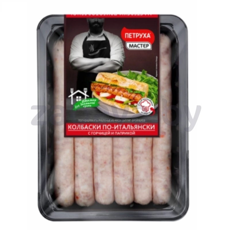 Колбаски «Петруха мастер» «По-итальянски», охл., 600 г, ТД «Серволюкс»