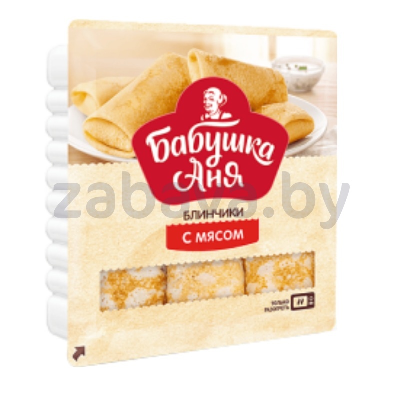Блинчики с мясом «Бабушка Аня», зам., 420 г