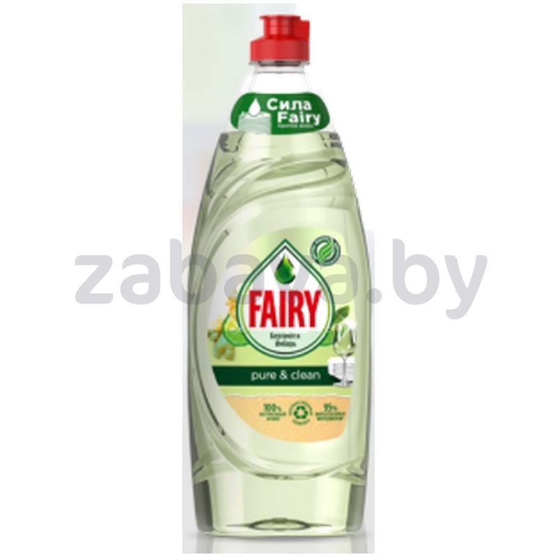 Средство д/мытья посуды Fairy Pure&Clean, 450 мл