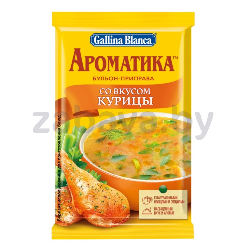 Бульон-приправа «Ароматика» со вкусом курицы, 90 г