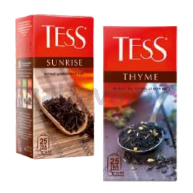 Чай черный Tess Sunrise/Thyme, 25 пак.