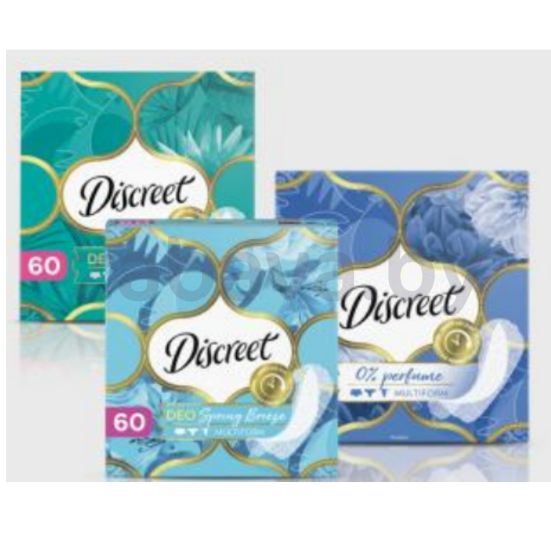 Прокладки ежедневные Discreet, 60 шт.