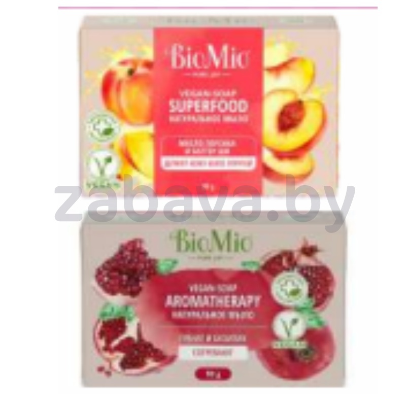Мыло натур. BioMio Bio-Soap Aromatherapy или Superfood, 90 г