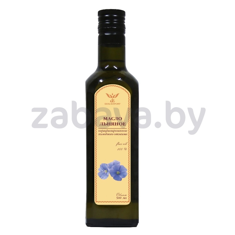 Масло льняное Dial-Export, нераф., 500 мл