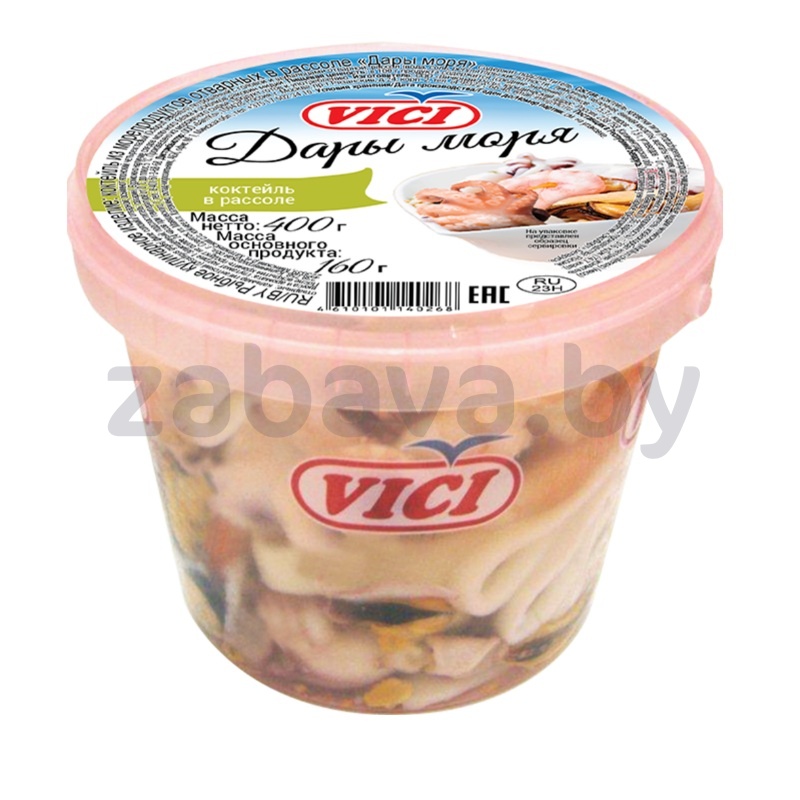 Коктейль из морепродуктов Vici «Дары моря», 400 г