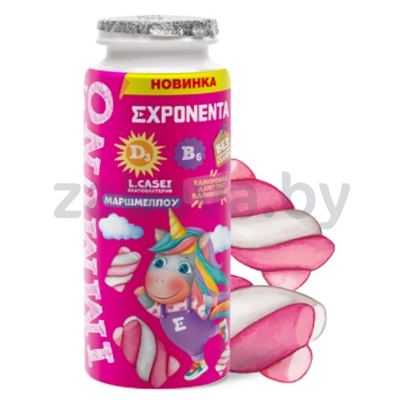 Напиток к/м Exponenta Immuno Shot, 1,5%, 100 г, в ассорт.