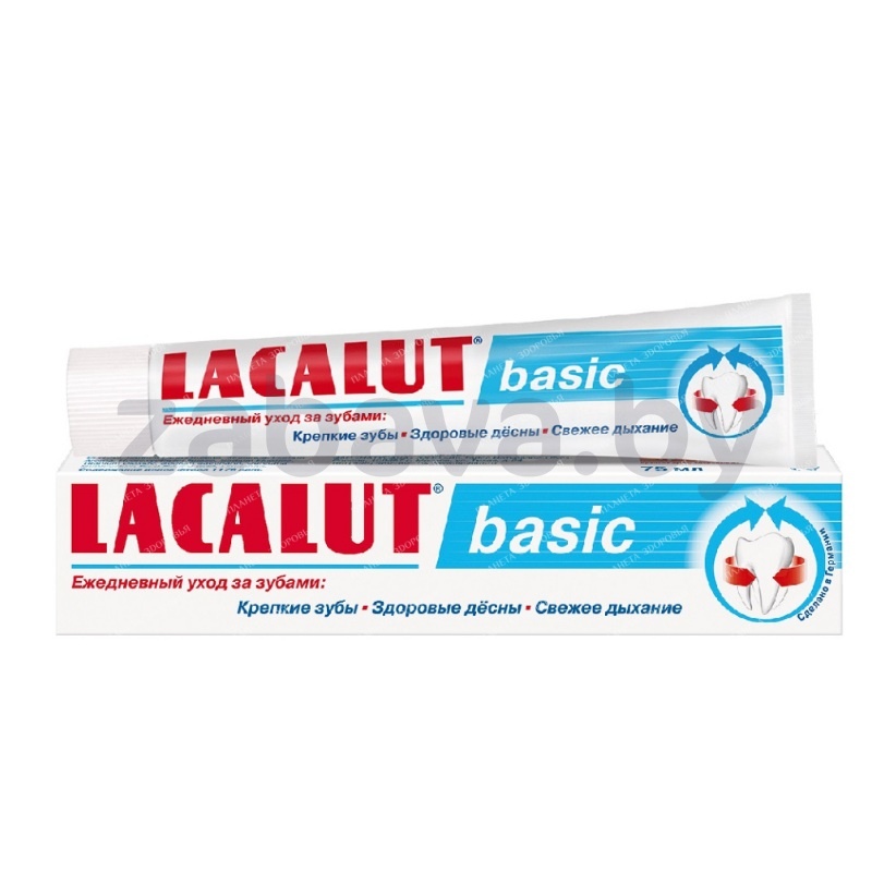 Зубная паста Lacalut Basic, 75 мл