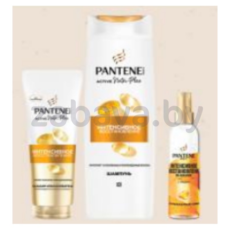 Шампунь/бальзам/спрей для волос Pantene, интенс. восстан., 400/275/150 мл
