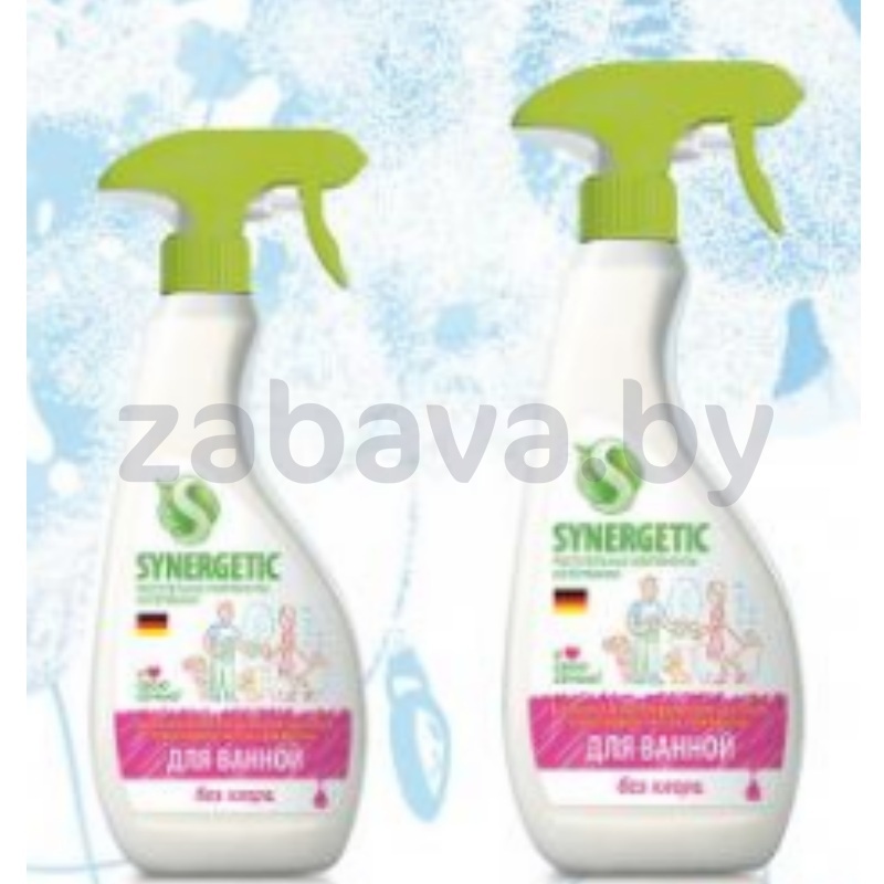 Чистящее средство для ванной без хлора Synergetic, 500 мл