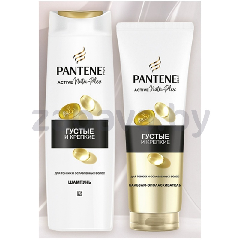 Шампунь или бальзам Pantene Pro-V, густ. и крепкие, 250/180 мл