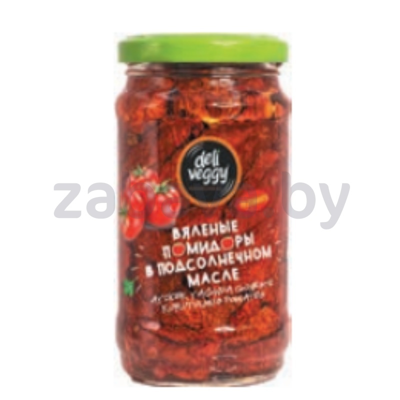 Помидоры вялен. Deli Veggy, в подсолн. масле, 320 мл