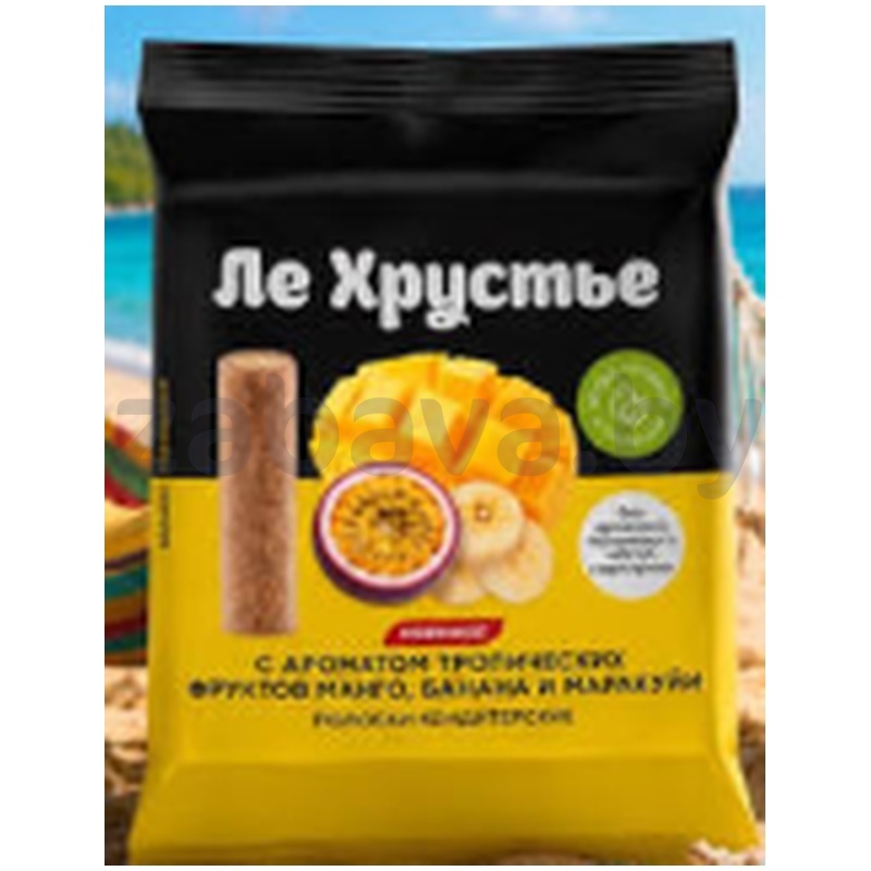 Полоски конд. «Лехрустье», банан-маракуйя, 100 г