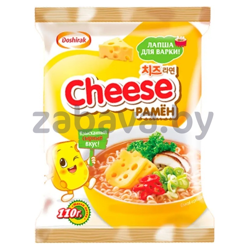 Лапша «Доширак» «Cheese рамен» с сыром, 110 г