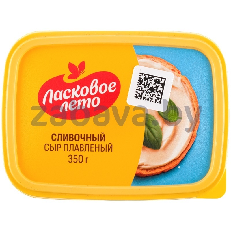 Сыр плавленый «Ласковое лето», сливочн., 40%, 350 г