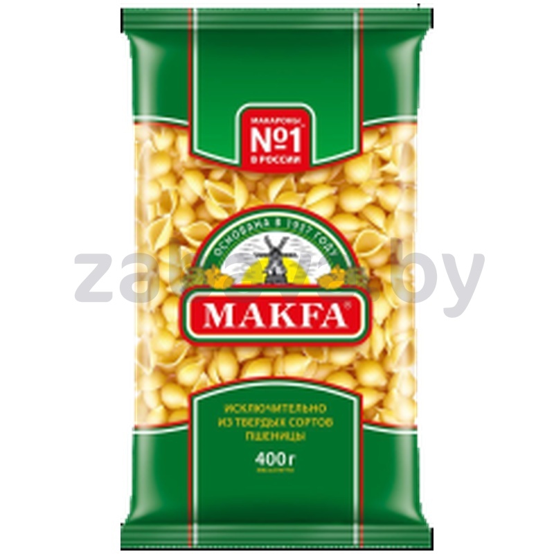 Макаронные изделия Makfa, 400 г, в ассорт.