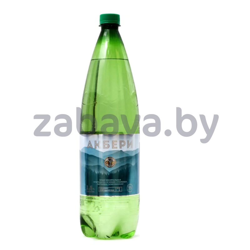 Вода минеральная «Акбери», газ., 1,5 л