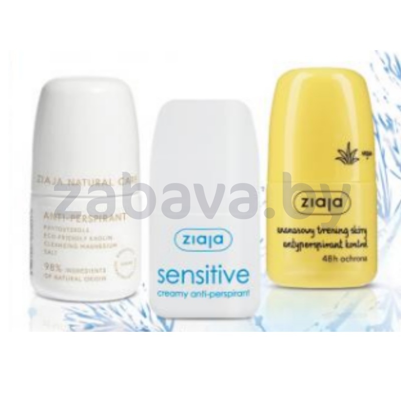 Дезодорант-антиперспирант шариковый Ziaja, 60 мл, в ассорт.