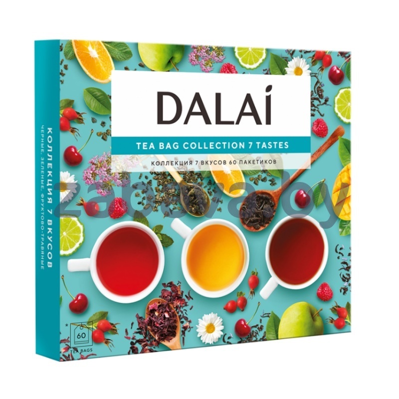 Чайный напиток Dalai, ассорти, 6 видов, 100×1,5 г
