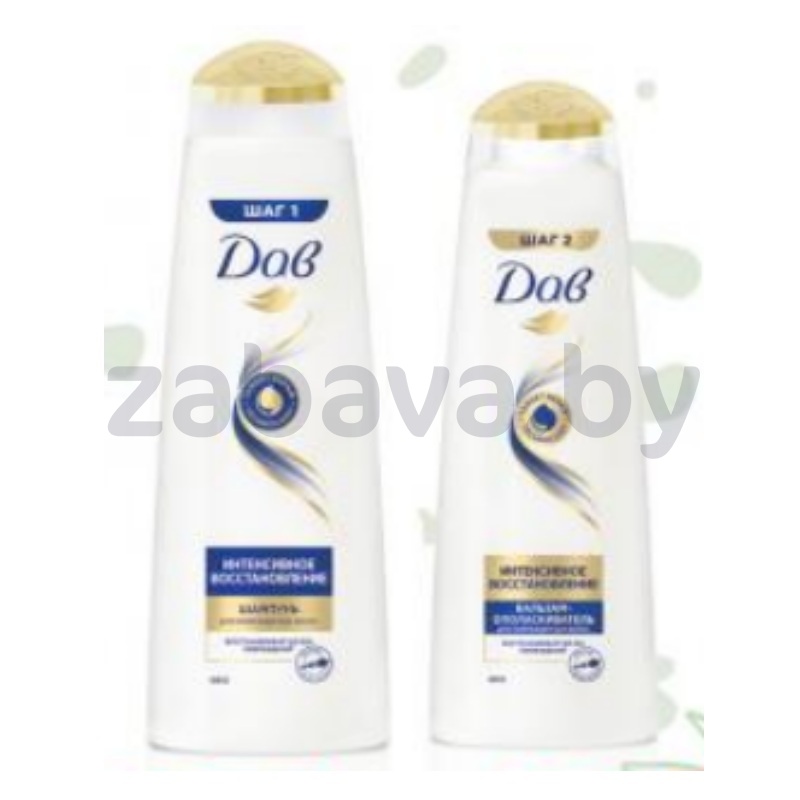 Шампунь д/волос или бальзам Dove, интенс. восстановл., 380/350 мл