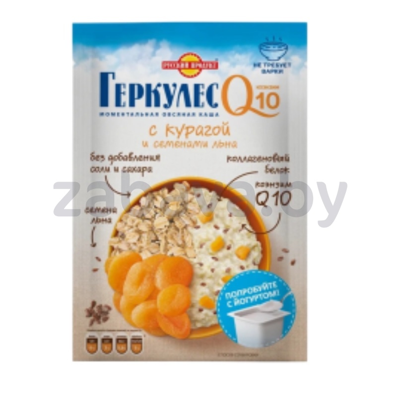 Каша овсян. моментальн. «Русский Продукт» геркулес Q10, 35 г, в ассорт.