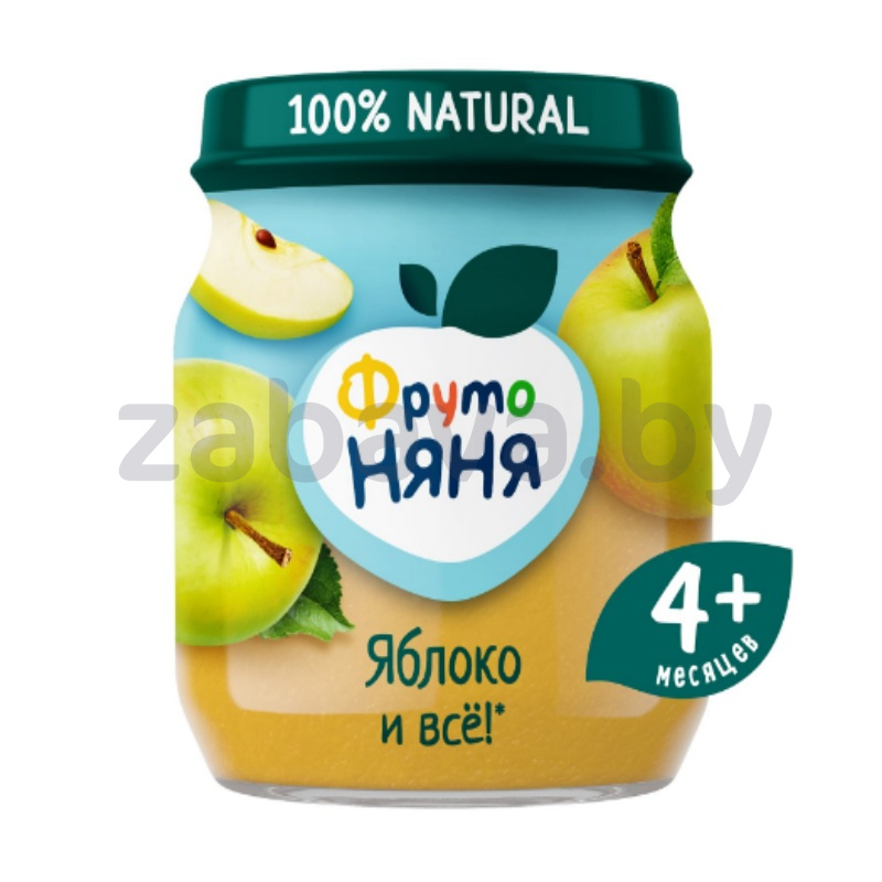 Пюре «Фрутоняня», яблоко, 100 г
