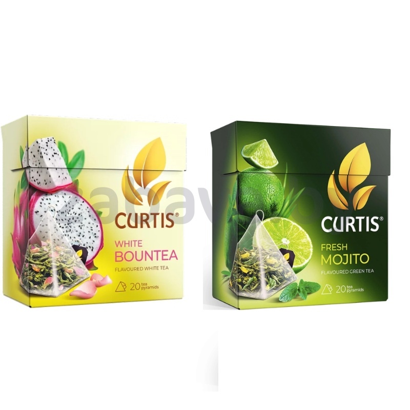 Чай Curtis White Bountea или Fresh Mojito, 20 пакет.