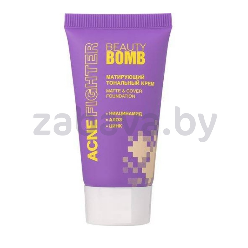 Крем тональн. Beauty Bomb Acne Fighter Matte & Cover Foundation