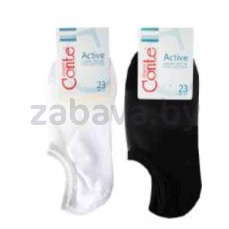 Носки женские Conte Elegant Active, ультракороткие, в ассорт.