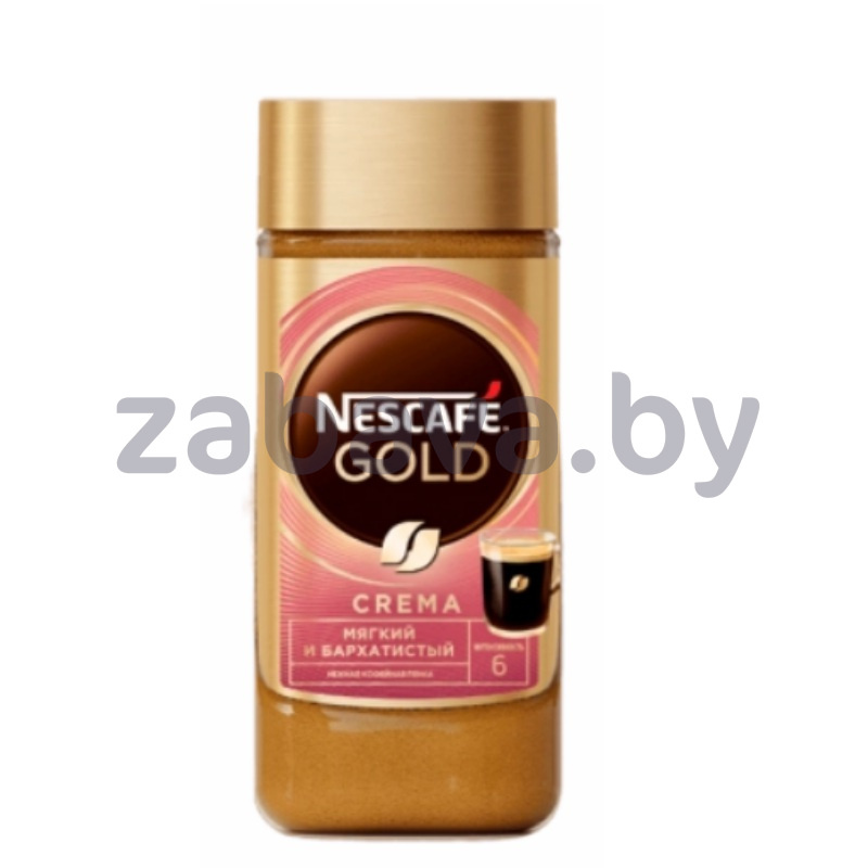 Кофе раств. Nescafe Gold Crema, 85 г